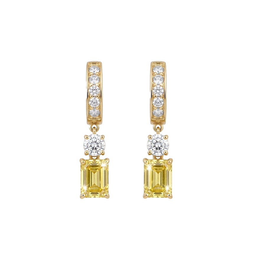 Diamond earrings